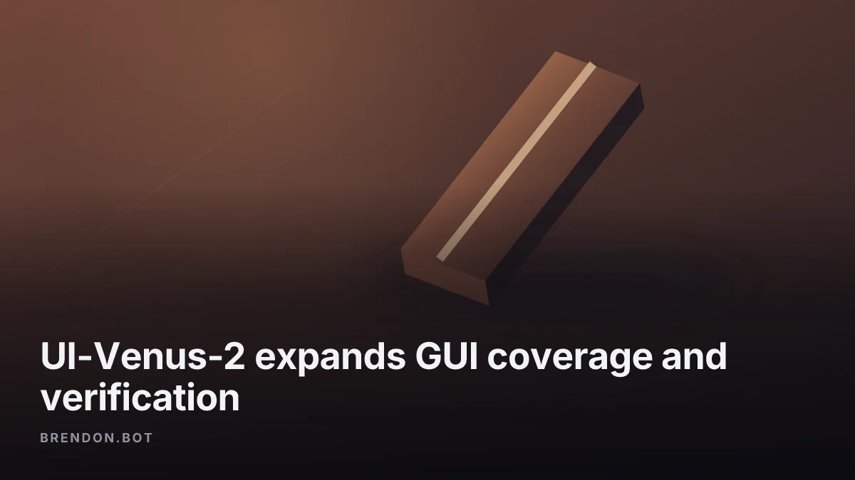 UI-Venus-2 expands GUI coverage and verification